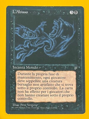 MTG THE ABYSS Legends (Italian) FBB (OldManMTG 005-172) | eBay