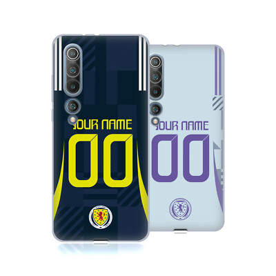 PERSONALIZED SCOTLAND NATIONAL TEAM 2024/25 KIT GEL CASE FOR XIAOMI REDMI PHONES