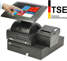 Nere Tse Registratori di Cassa FSC Preh Touchscreen Stampante Scontrini Epson