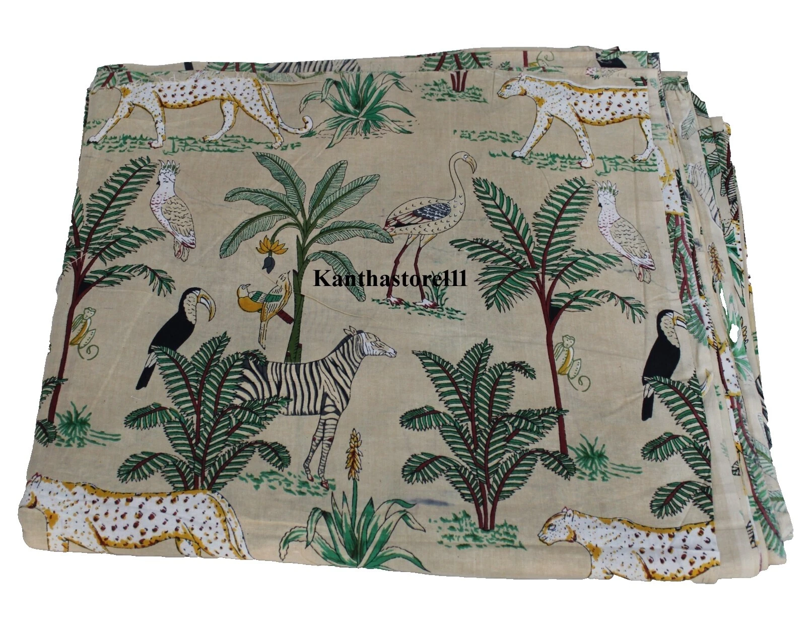 Cotton Animals & Insects Fabric Accessories-Hats