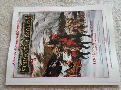 the Savage Frontier   FR5   Dungeons & Dragons   Forgotten Realms 