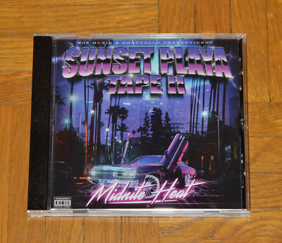 Donvtello & 808 Muzik - Sunset Playa Tape II - Midnite Heat CD Rap German Beat