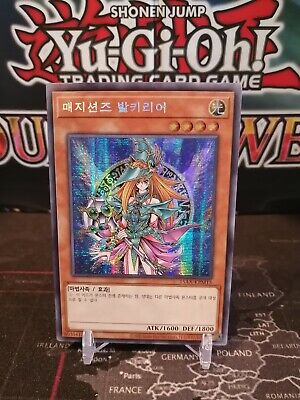 NM Card Magician/'s Valkyria Secret Prismatic Rare 15AX-KRM15 KOREAN YuGiOh