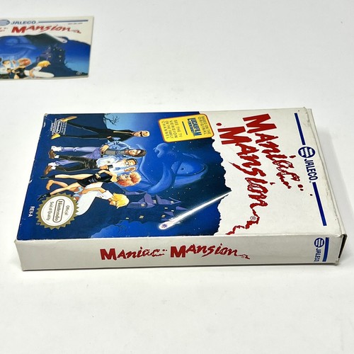Maniac Mansion Nintendo NES Game Complete CIB w/ Box Poster & Instruction Manual - Picture 20 of 24