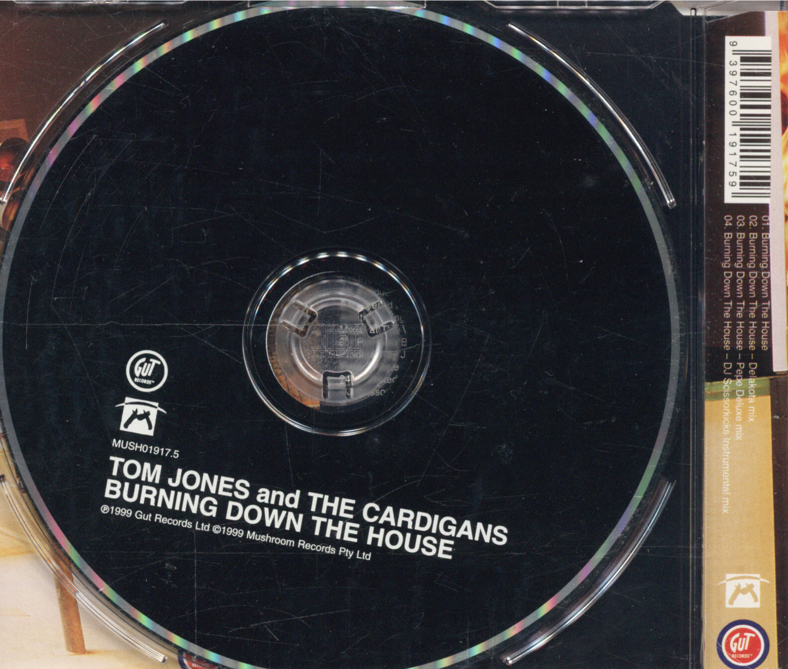 Tom Jones; The Cardigans Burning Down The House CD eBay