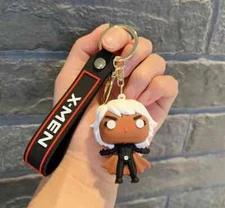 New Disney Marvel X-MEN Storm 3D PVC Bags Hanger Pendant Keychains Key Rings
