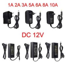 DC 12V Adapter Lighting Transformer 1A 2A 3A 5A 8A 10A AC100V-240V Power Supply