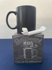Paladone UK | The Emporium Chalkboard Coffee Tea Mug + Chalk Open Box