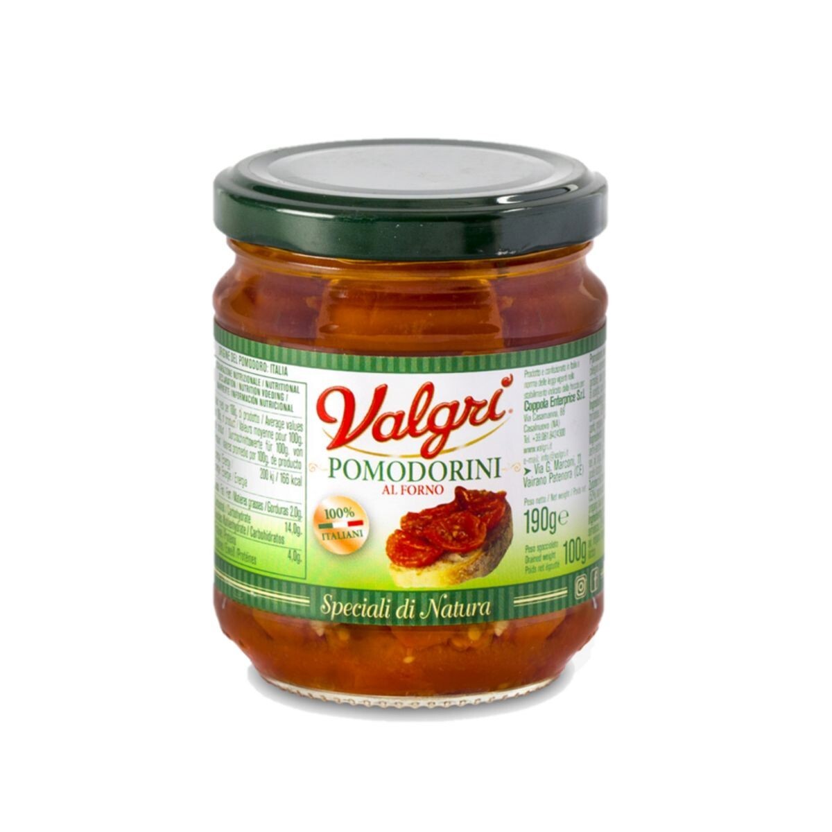 Valgrì Tomatitos Al Horno Gr. 190