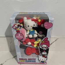 BRAND NEW Hello Kitty and Friends 12" Valentines Plush Celebration Bouquet