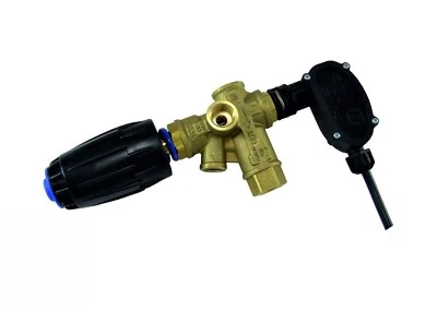 P.A SRL Genuine Tecomec VRT3 Adjustable Unloader Valve with Pressure Switch - Blue