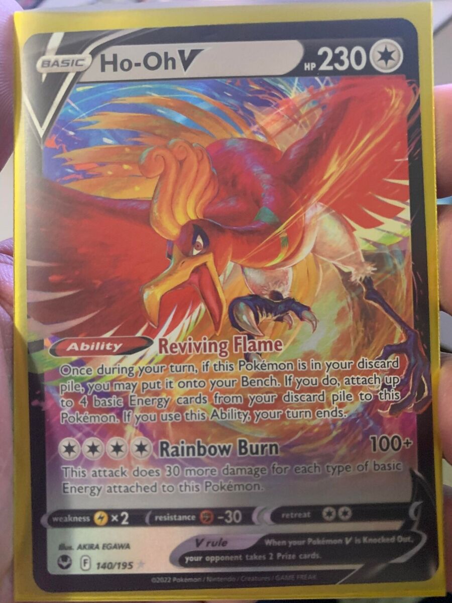 The Cards Of Pokémon TCG: Silver Tempest Part 31: Ho-Oh V