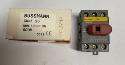 NEW Bussman CDNF25 General Purpose Switch 600v CDNF-25 New