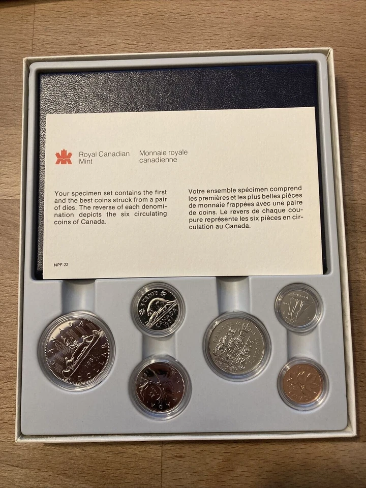 1981 Canada 6 Coin Specimen Proof-Like Set - Image 3 of 3