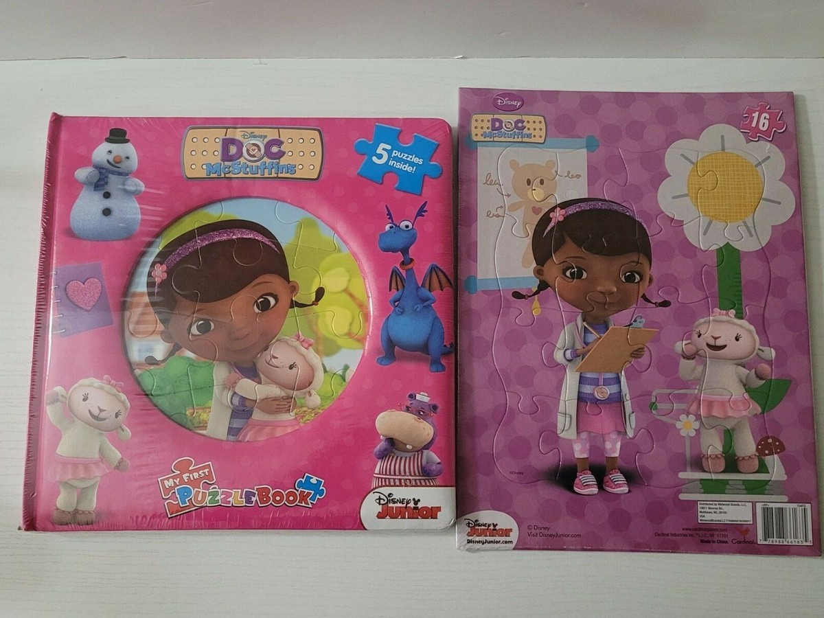 Disney Junior DOC MCSTUFFINS puzzle lot puzzle book brand new