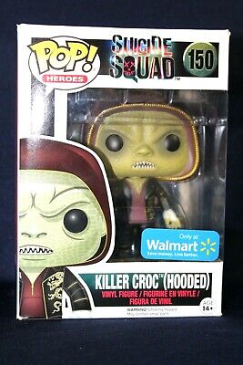 Funko POP Walmart Exclusive Suicide Squad #150 Hooded Killer Croc Box Defects 889698114387 | eBay