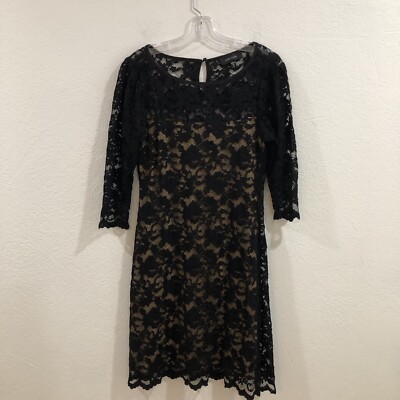 Karen Kane Black Lace Dress, Size M | eBay