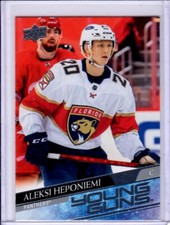 2020-21 Extended Series Aleksi Heponiemi Young Guns Rookie Card # 716