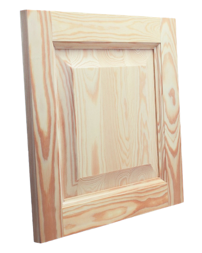 KLAR NATUR KIEFERNHOLZ FRONT Holz Kassetten TÜR Lamellenschrank Kleiderschrank - Bild 11 von 13