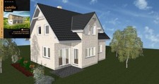 Aktion-Haus "Nienborg" als 3D CAD Haus mit Cadvilla ab Version 12 gezeichnet