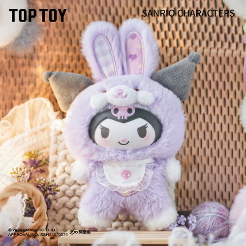 Colgante de juguete de peluche caja ciega confirmada serie bebé conejito elfo personajes de Sanrio - Imagen 5 de 31
