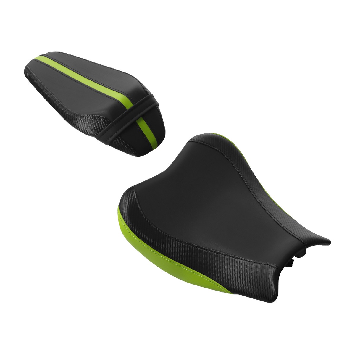 カワサキ Z900 シート Black Green Rider Driver & Passenger Seats Fits For Kawasaki