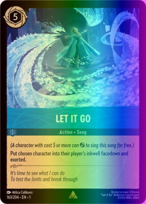 ディズニー ロルカナ LET IT GO プロモ ロルカナGP（超爆安 Go