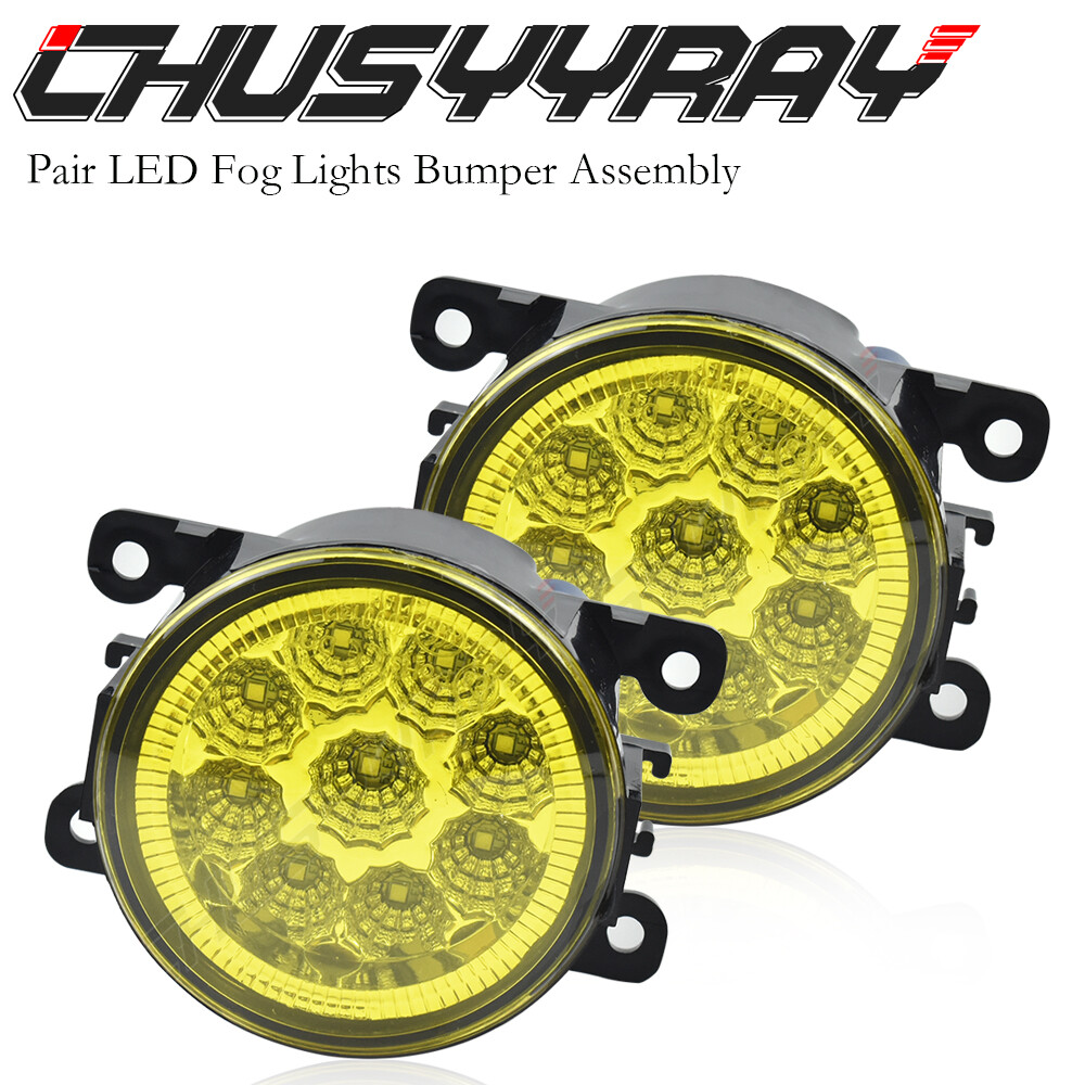 Golden Yellow Fog Light w/ Switch Harness Kit For RAM PROMASTER
