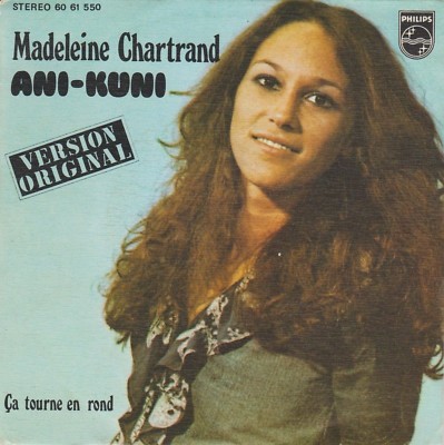 MADELEINE CHARTRAND - Ani-kuni * SINGLE 1973 SPANISH P/S FEMALE PSYCH SITAR HEAR
