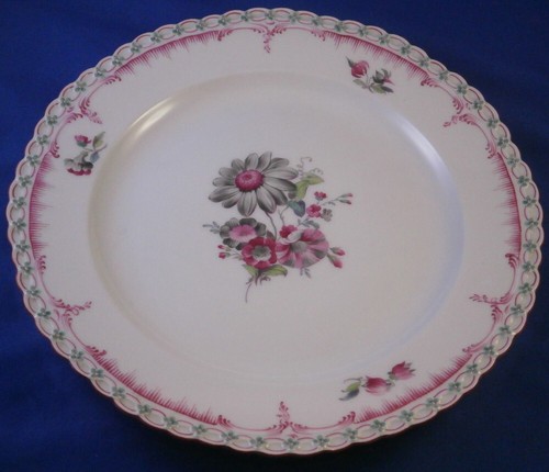 Ancien WWI Set 6 KPM Berlin Porcelaine Floral Assiettes Service Teller Allemande - Photo 13 sur 24