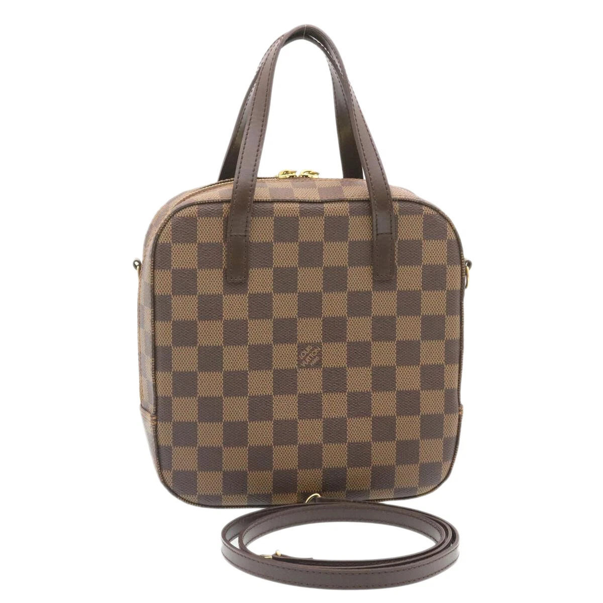 Louis Vuitton Damier Ebene Spontini Hand Bag SP Order N48021 LV Auth knn072