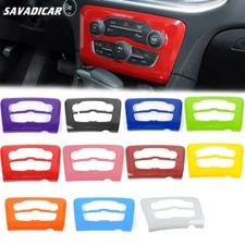Center Console Air Conditioner Switch Button Cover Trim for Dodge Charger 2015+