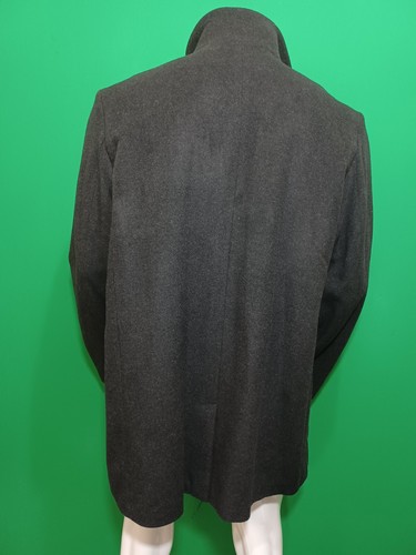 Perry Ellis Portfolio Fly-Front Car Coat, Charcoal Grey XL* slightly defected* - Picture 5 of 11