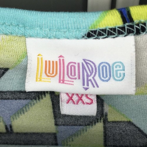 LULAROE Geometric Irma High Low Top, XXS - Bild 4 von 5