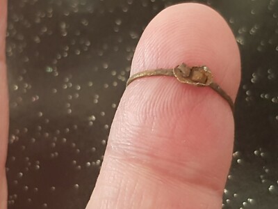 Wirklich schöner kleiner Projekt Post Mittelalter Ring. Bitte Beschreibung lesen. L64u