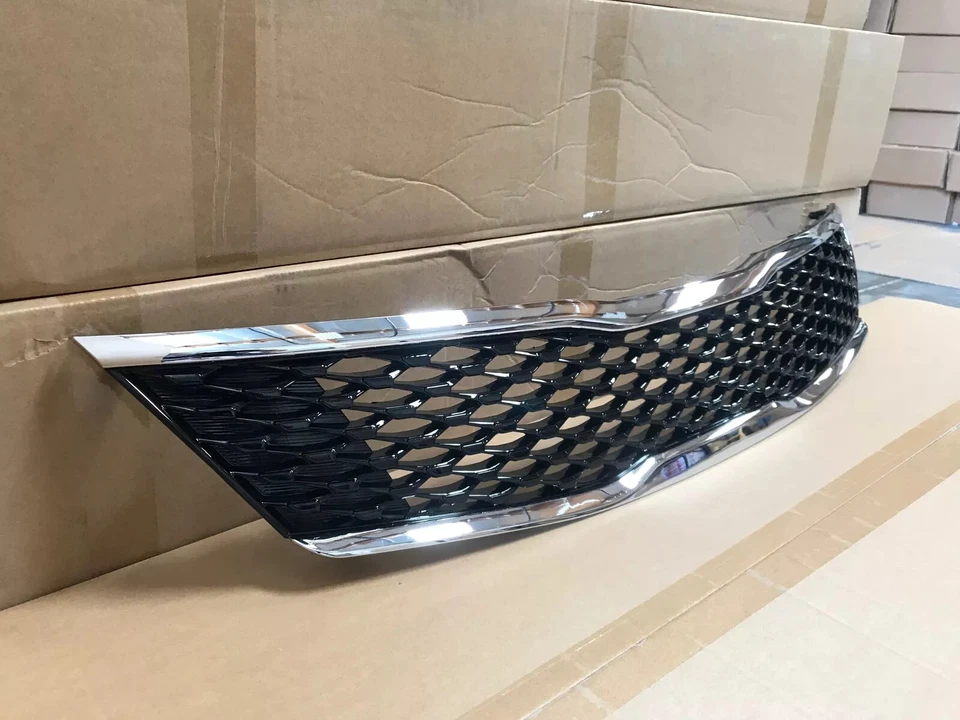 For 2016-2018 Kia Optima LX EX Front Upper Radiator Grille Chrome Mesh Grill - Изображение 2 из 4