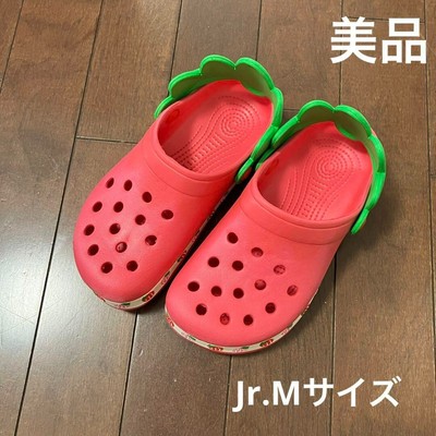 NEW strawberry sandal RED Japan limited Rare 17 cm kids M size