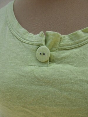 T-shirt col rond en lin AMANDINE brillant white - Comptoir des Cotonniers