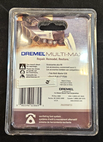 Raspador rígido Dremel MM600 Multi-Max - Imagen 2 de 2