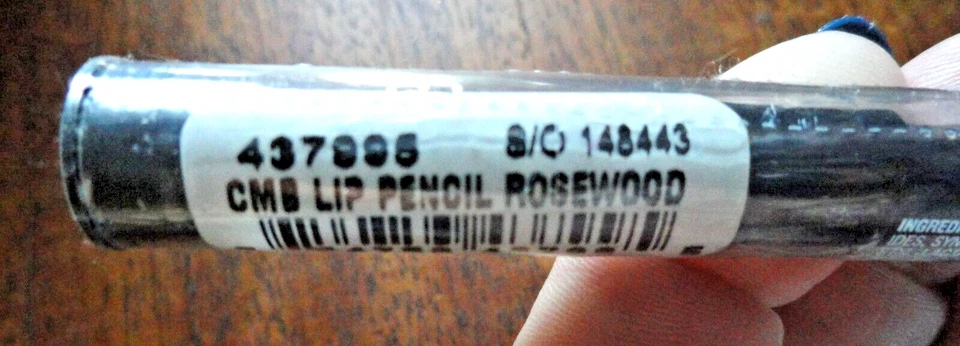 NEW SEALED Color Me Beautiful Wooden Lip Liner Pencil  Color "ROSEWOOD" - Image 2 of 4