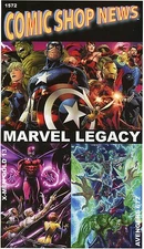 COMIC SHOP NEWS CSN 1572 MARVEL LEGACY PROMO GIVEAWAY SPIDERMAN MINI