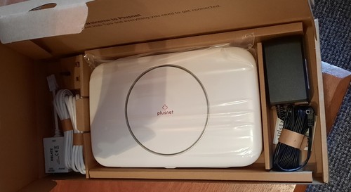Routeur sans fil Plusnet Smart HUB 2 complet NEUF