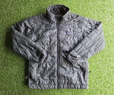 Patagonia Puffer Jacket Kids XS 5-6 Gray Quilted Zip Insulated STY68001FA21