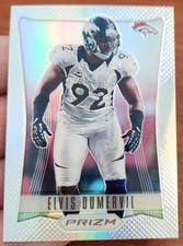 ELVIS DUMERVIL 2012 PRIZM FOOTBALL SILVER PRIZMS REFRACTOR RARE!! #58