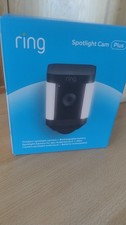 Image of Ring Spotlight Cam Plus Outdoor Surveillance Camera Black