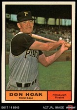 1961 Topps #230 Don Hoak Pirates 7 - NM