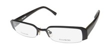 VERA WANG V013 TITANIUM NO ALLERGY RECTANGULAR SHAPE LENS EYEGLASS FRAME/GLASSES