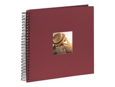 Hama Spiral Album "Fine Art" burgundy 34x32/50 Rosso 300 fogli 10 x 15 00090144