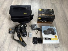 Nikon D3300 24.2MP DSLR Camera with AF-S DX 18-55 VR II Lens - Black
