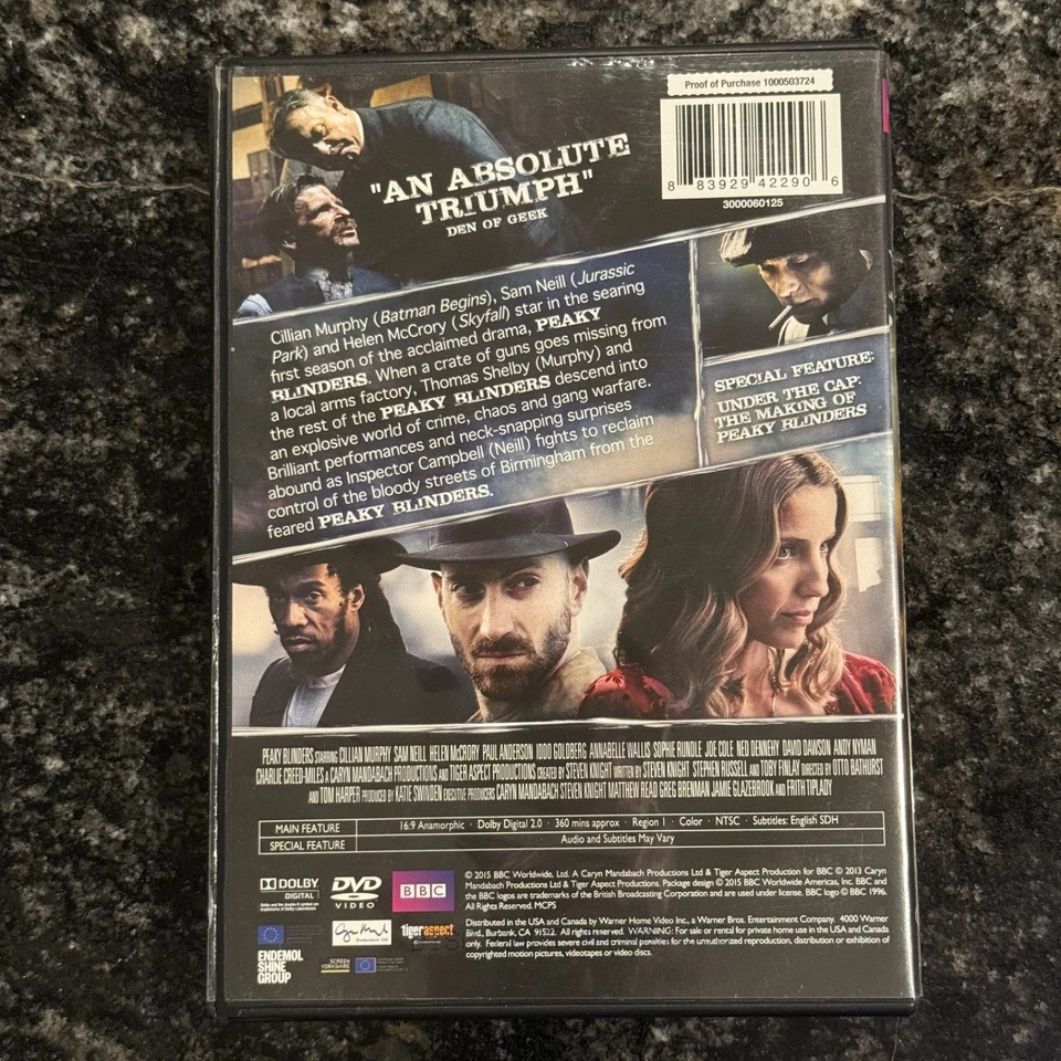 Peaky Blinders: Season One (DVD TV Series) Foto 2 de 2